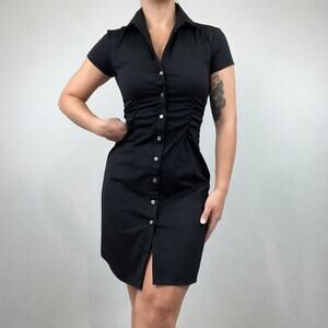 MSRP $245 NWOT Theory Jaleen Dress In Navy Size 2 , SAME DAY SHIP or NEXT DAY